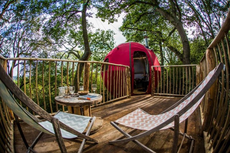 Goji Treehouse Rental in UK is Ideal for Couples