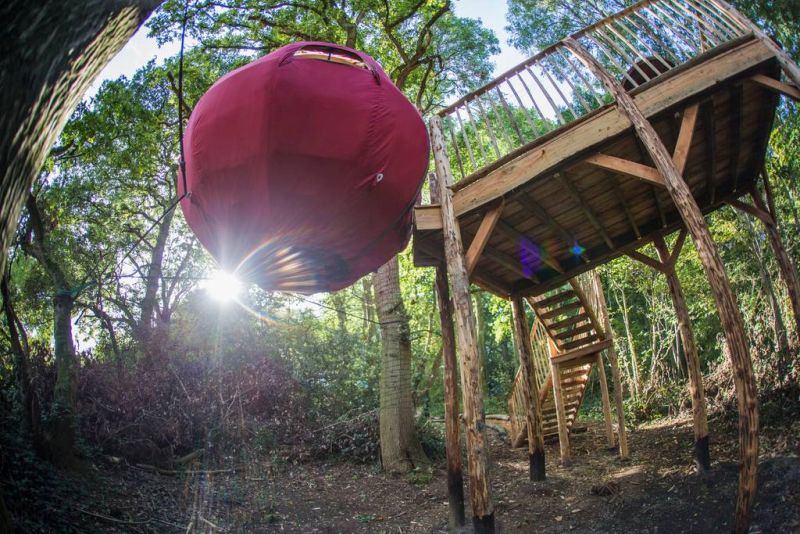 Goji Treehouse Rental in UK is Ideal for Couples