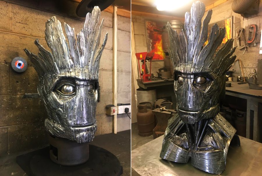 Groot Wood Burner and BBQ by Burned by Design