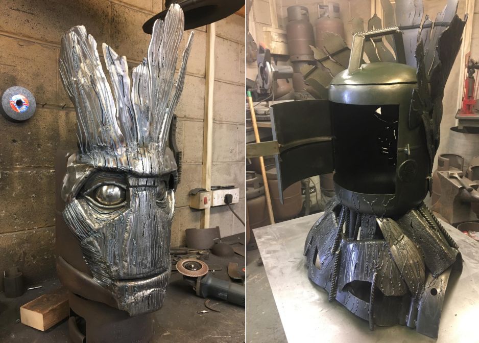 Groot Wood Burner and BBQ by Burned by Design