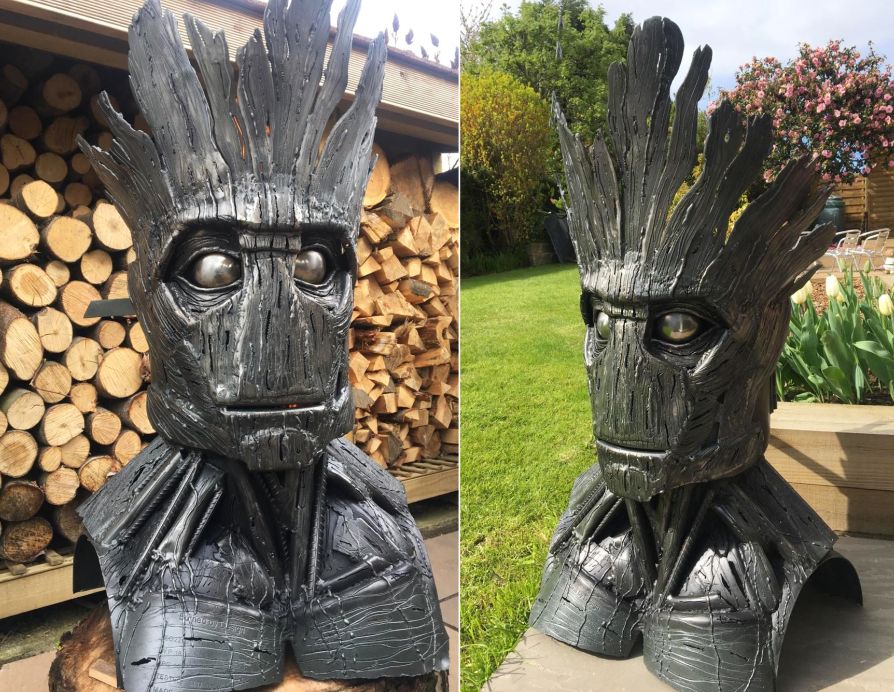 Groot Woodburner - Burned by Design