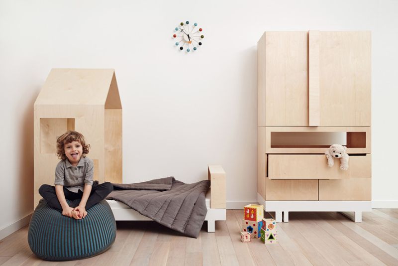 House-Shaped Toddler Bed from Kutikai