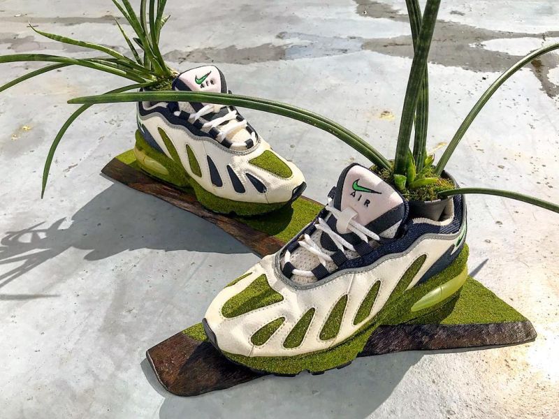 Kosuke Sugimoto Turns Old Sneakers into Mind-Blowing Moss Planters