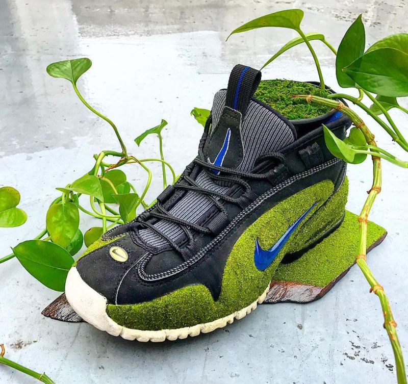 Kosuke Sugimoto Turns Old Sneakers into Mind-Blowing Moss Planters