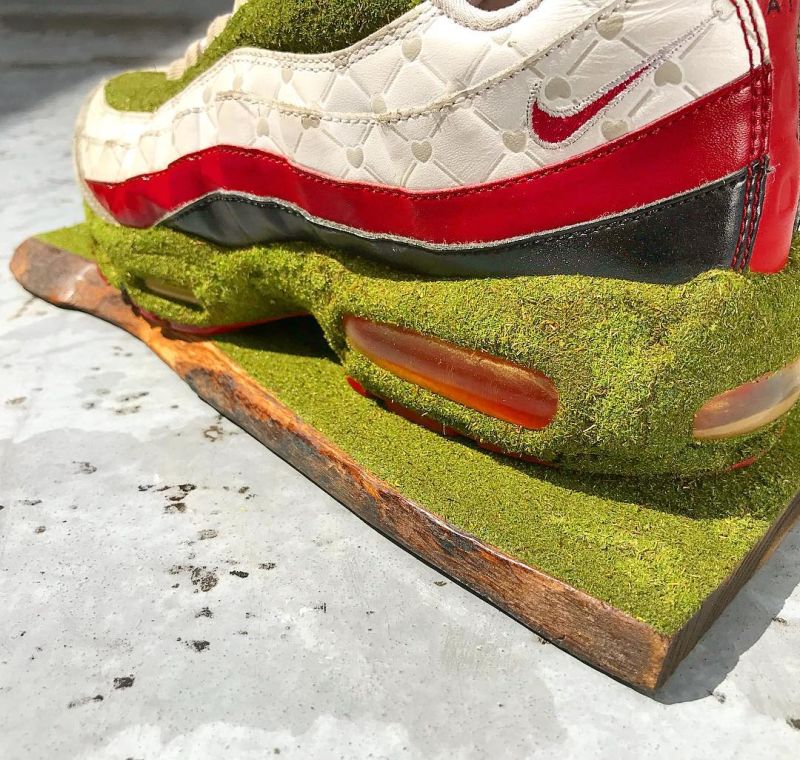 Kosuke Sugimoto Turns Old Sneakers into Mind-Blowing Moss Planters