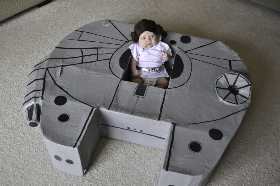 Millennium Falcon ExerSaucer - DIY