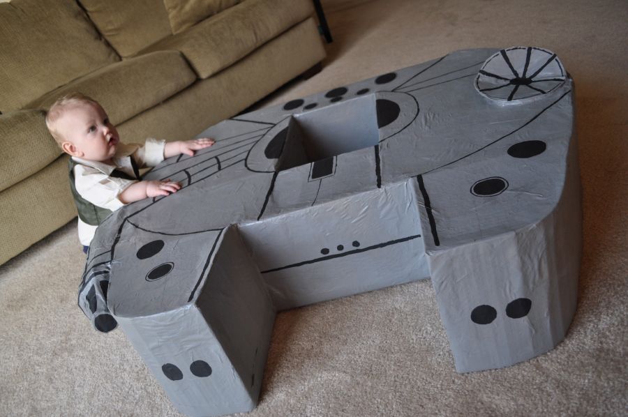 Millennium Falcon ExerSaucer - DIY