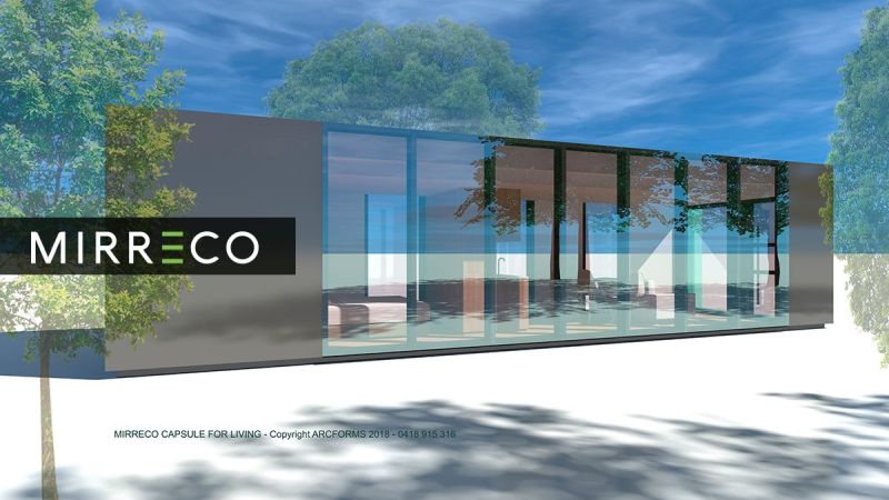Mirreco’s Prototype Hemp House with Energy-Generating Facade