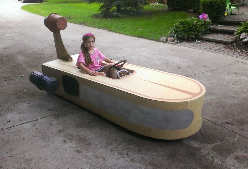 Star Wars X-34 Landspeeder -DIY