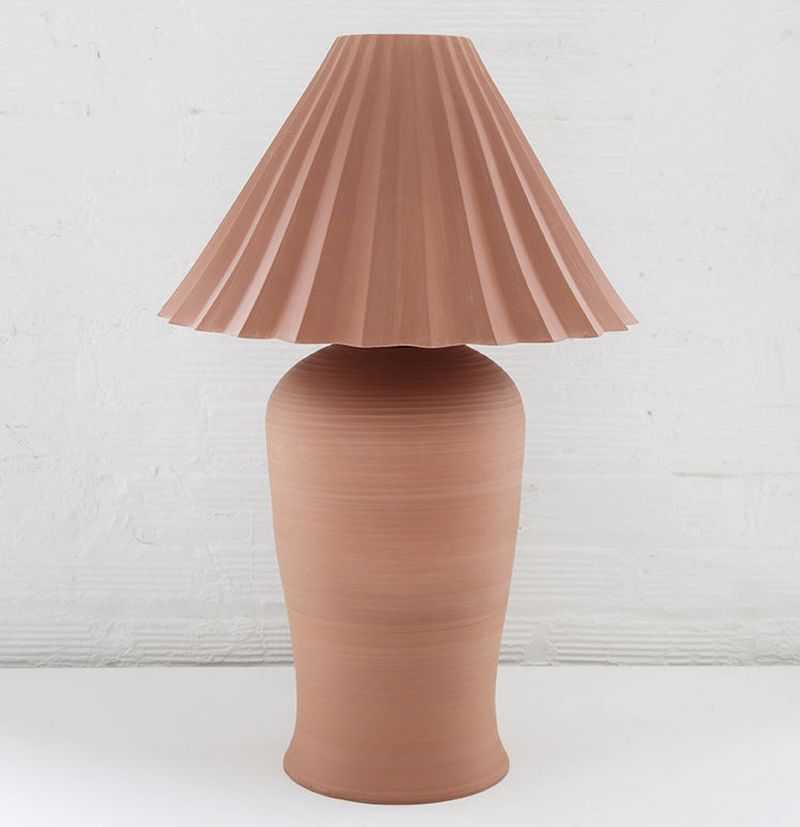 Stoneware Table Lamps by Natalie Weinberger