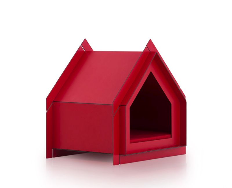 Easy-to-Assemble Touffu Pet House from Diabla Uses no Glue and Nails