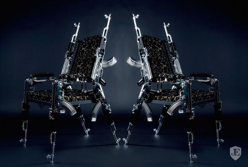 AK 47 Chair by Rainer Weber