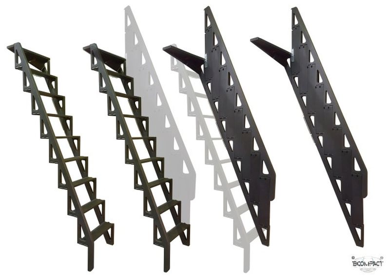 Bcompact Hybrid stairs and ladders 