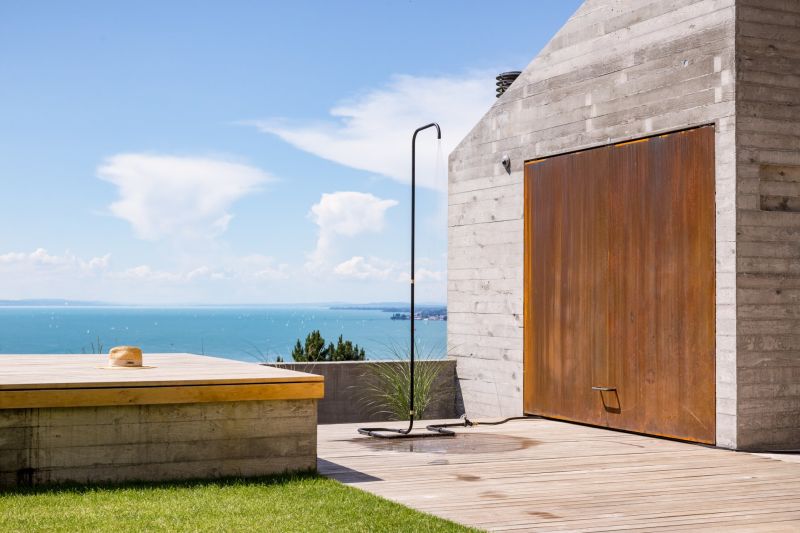 Garden Shower by Tarantik & Egger is a Simple Solution to Outdoor Showers 