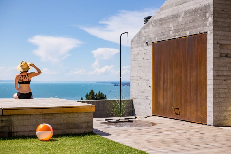 Garden Shower by Tarantik & Egger is a Simple Solution to Outdoor Showers 