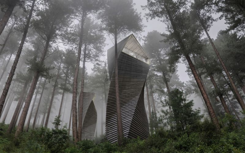 Helix Treehouse by Antony Gibbon