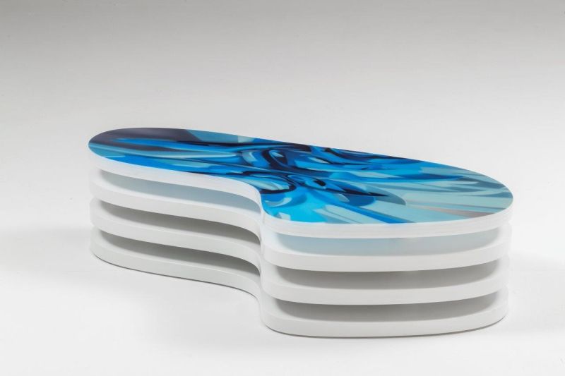 Level Waves Coffee Table by Nad Studio