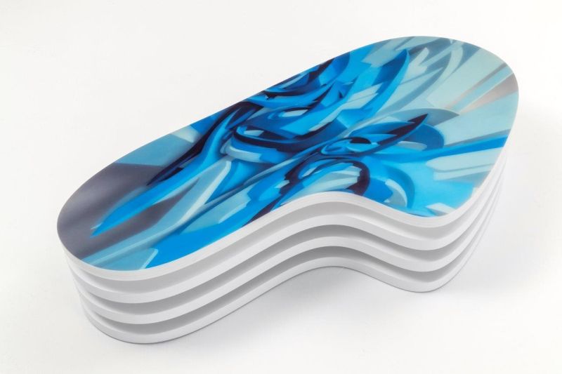 Level Waves Coffee Table by Nad Studio