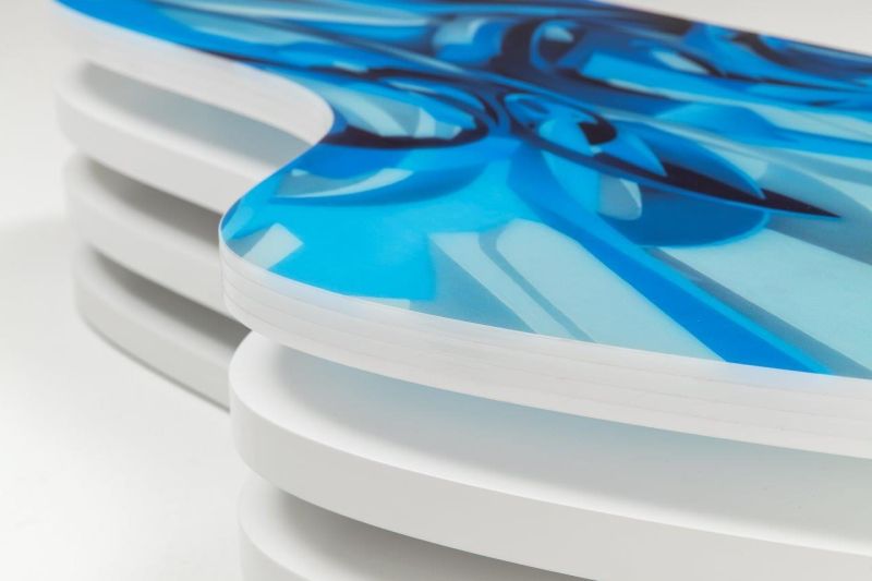 Level Waves Coffee Table by Nad Studio