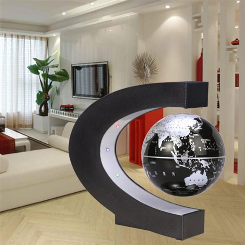 Levitating Globe with LED light from BetterForHomes