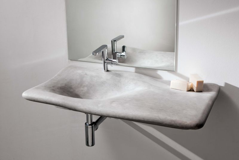 Miguel Herranz Designs Flow Stone Washbasin for Nerinea