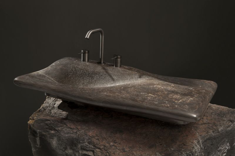 Miguel Herranz Designs Flow Stone Washbasin for Nerinea