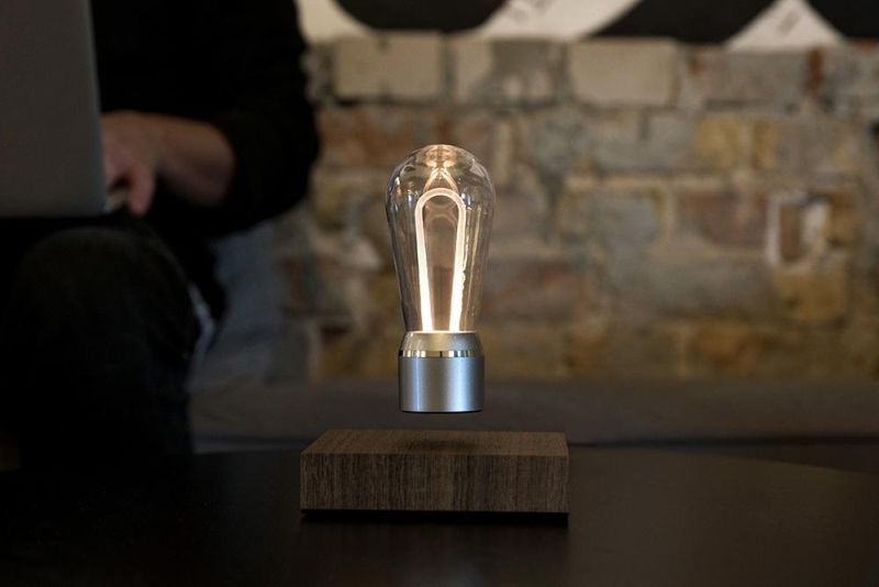 Nicola Levitating Light bulb by Flyte