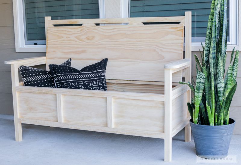 Outdoor Bench with Storage 