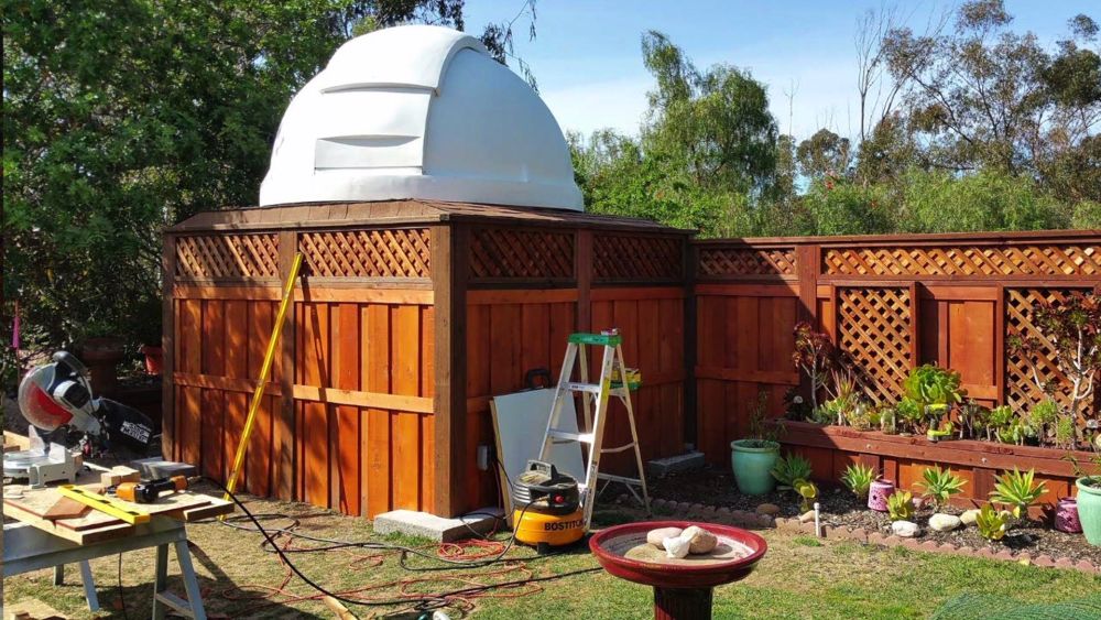 San Diego Engineer Builds Backyard Observatory Fueled By Wife S Love