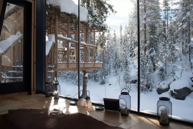 River Eye Treehouse in Norway is Ideal Weekend Getaway for Large Families - Airbnb Rental