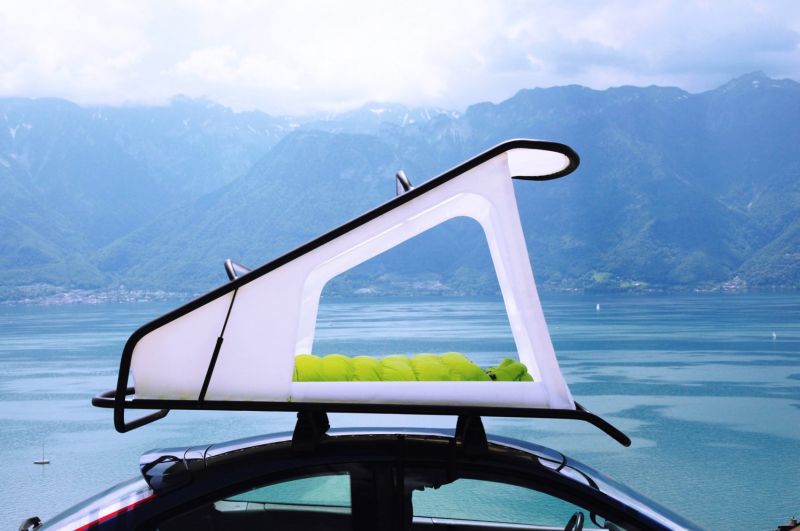 Sebastian Maluska Creates Simple, Affordable, and Lightweight Rooftop Tent 