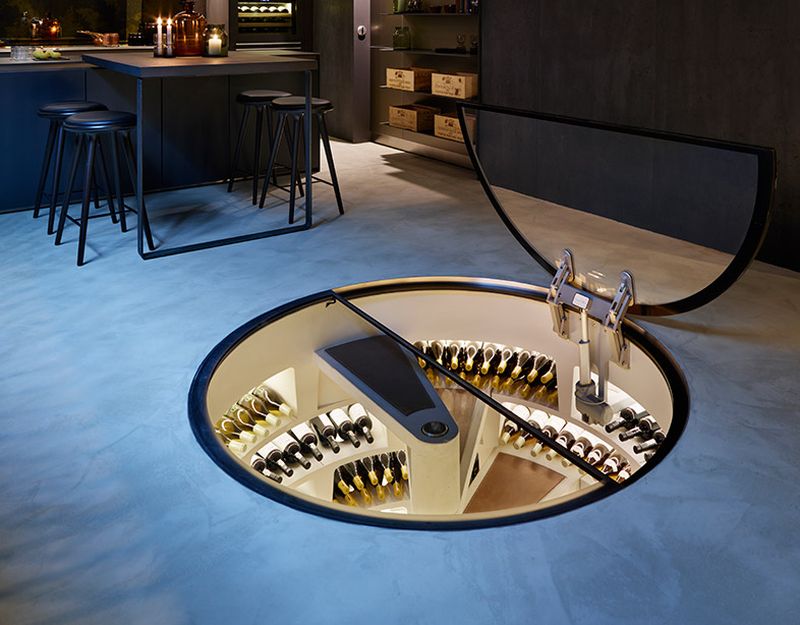 See through Spiral Cellar