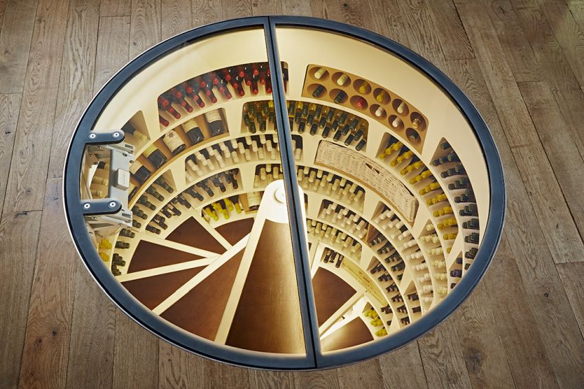 See through Spiral Cellar