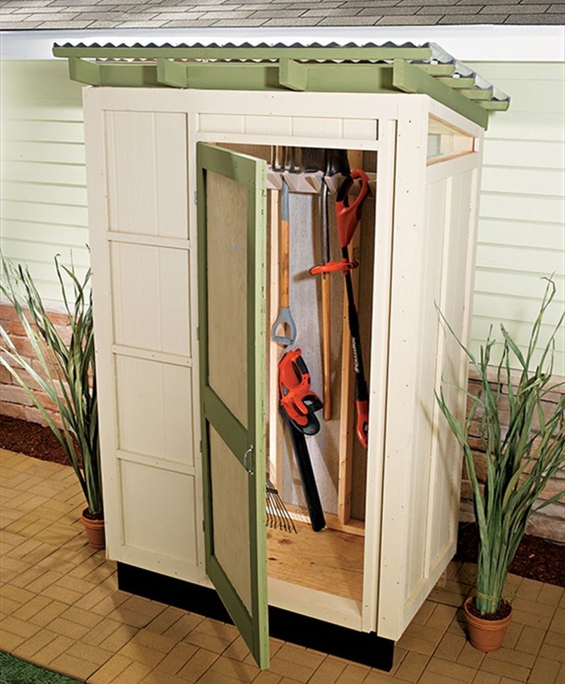 4 Garden Tool Storage Ideas For A Clutter Free Backyard