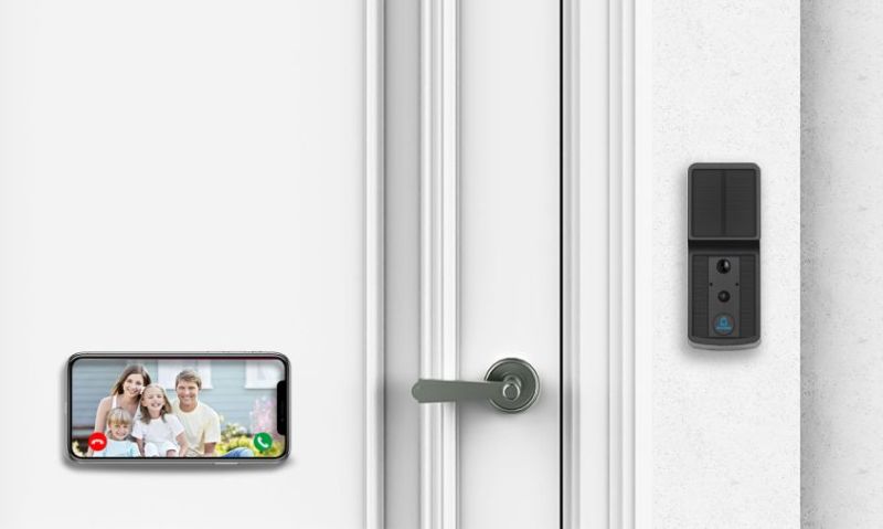 Soliom Solar-Powered Smart Video Doorbell Promises Easy Installation - Home security