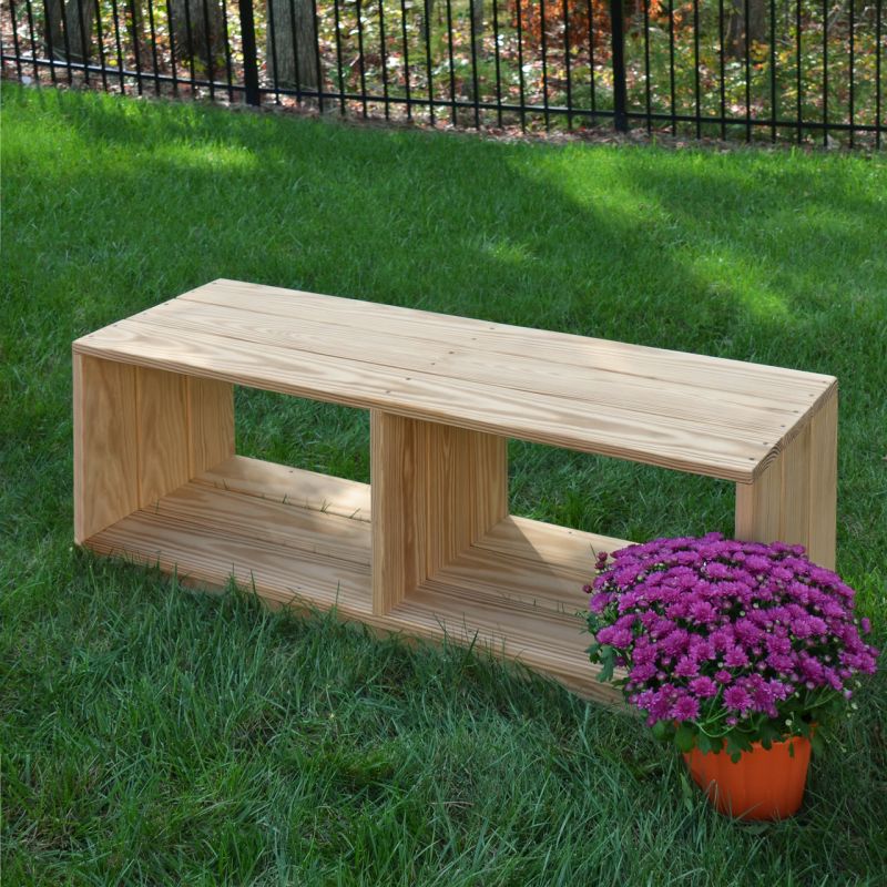 outdoor storage bench