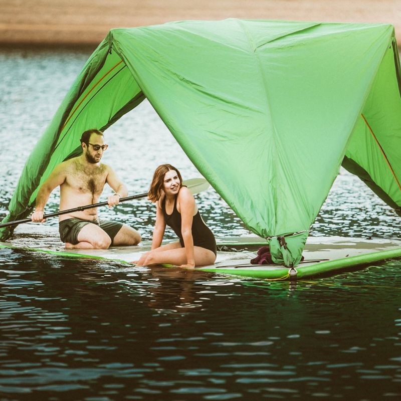 Tentsile Universe Camping Tent Pops on Land, Trees, and Water 