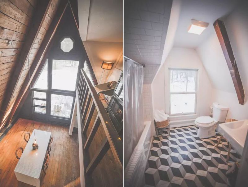 Rent This A-Frame Vacation Cabin in Catskills for $240/Night 