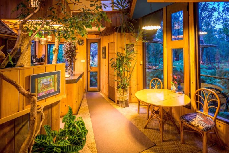 Volcano Treehouse by Skye in Hawaii can be Rented for $351 