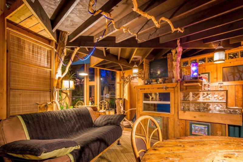 Volcano Treehouse by Skye in Hawaii can be Rented for $351 