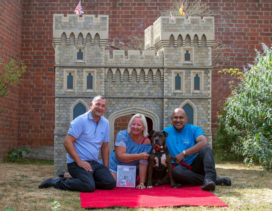 Windsor Castle dog house by Susan Crossland