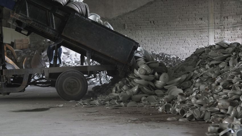 Bentu Design Furniture Made From Wasted Ceramics