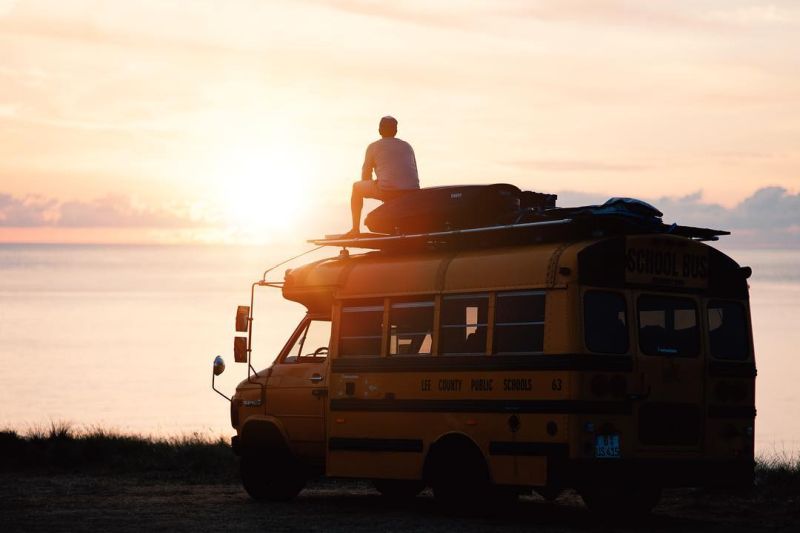 Couple Converts 1993 GMC School Bus into Tiny House