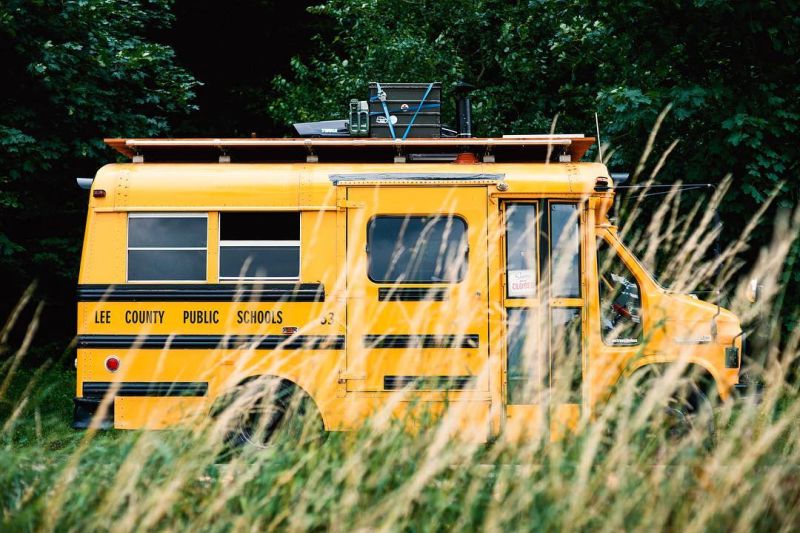 Couple Converts 1993 GMC School Bus into Tiny House