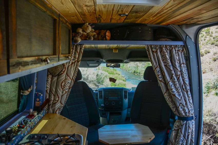 Couple Turns 2017 Mercedes Sprinter Van into Solar-Powered Motorhome