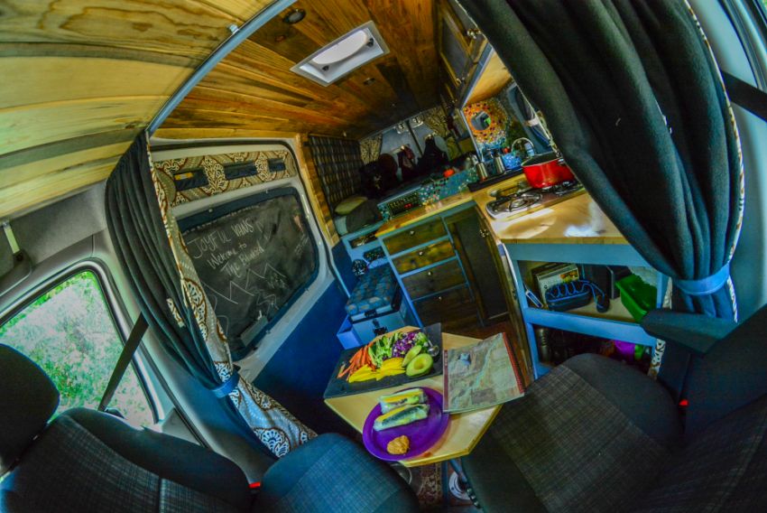 Couple Turns 2017 Mercedes Sprinter Van into Solar-Powered Motorhome