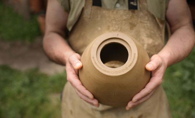 Mapuguaquén Clay Speakers by Documentary Design