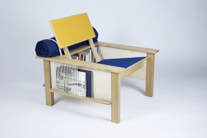 Michael Cooper’s Pack Horse Lounge Chair for Lazy Readers 