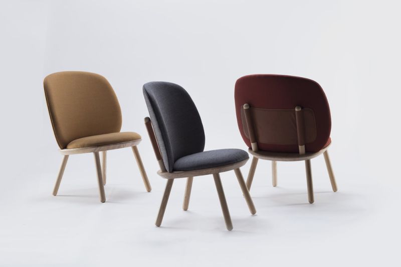 Naïve Low Chair by etc.etc. Features Ready-to-Assemble Design - Chair Design