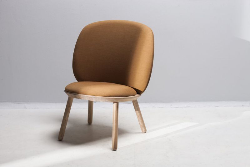 Naïve Low Chair by etc.etc. Features Ready-to-Assemble Design - Chair Design